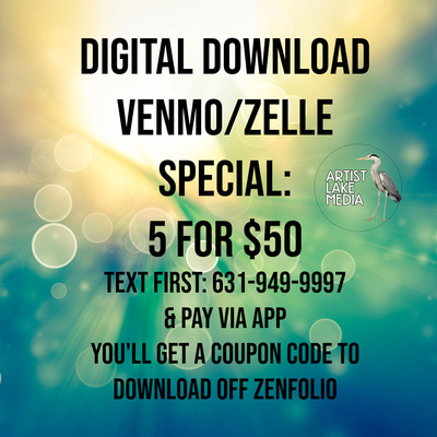 5 downloads for $50 on Venmo or Zelle